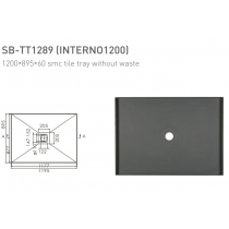 ECT Sac tile tray without waste